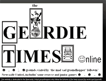 Tablet Screenshot of geordietimes.com